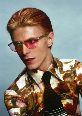 Steve Schapiro Bowie, Pink Glasses, Los Angeles, 1974
