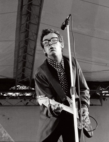 Elvis Costello, Rock Against Racism concert, London, 1979, Archival Pigment Print