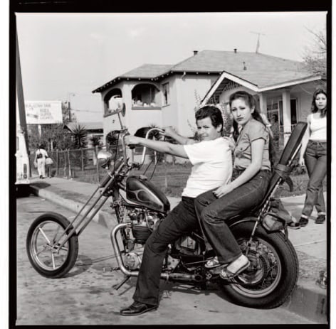 Chemo and La Chrissy Loca, El Hoyo Maravilla Gang, East Los Angeles, 1983, Archival Pigment Print