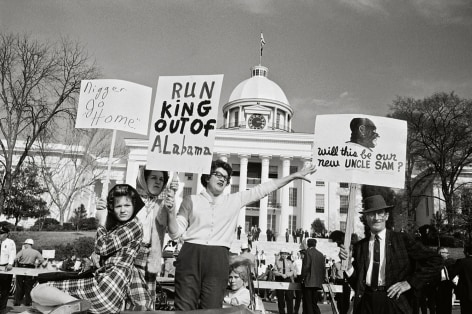 Run King Out of Alabama, 1965, Silver Gelatin Photograph