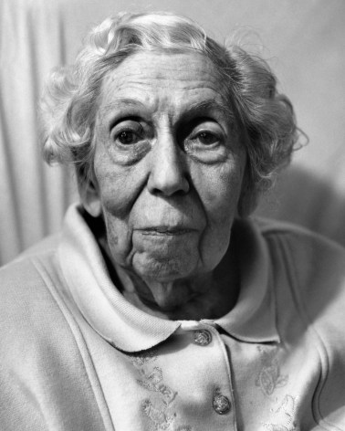 Eudora Welty, Jackson, MS, 1997 (10527-9-9-10), Silver Gelatin Photograph