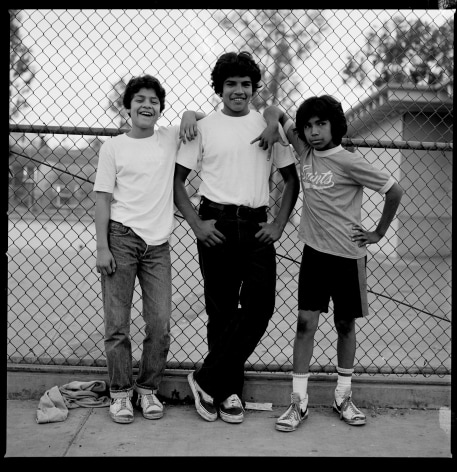 Young Kids, El Hoyo Maravilla, East Los Angeles, 1983, Archival Pigment Print