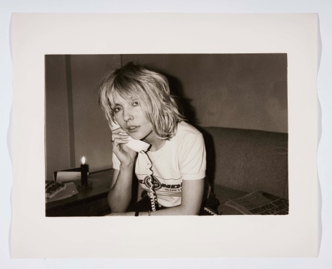 Debbie Harry During NYC Blackout, 1997, Silver Gelatin Photograph