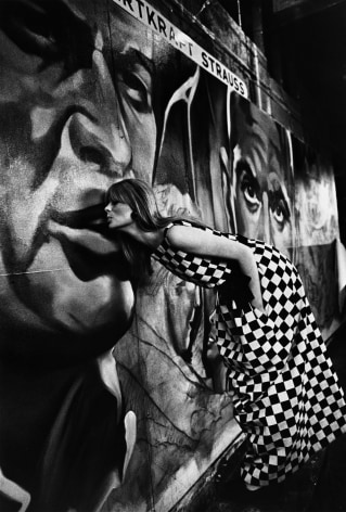 Nico at Artkraft Strauss Studio,&nbsp;New York, 1968, Silver Gelatin Photograph