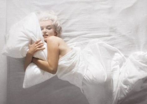 Marilyn Monroe (Laying down, Horizontal), 1961, Archival Pigment Print