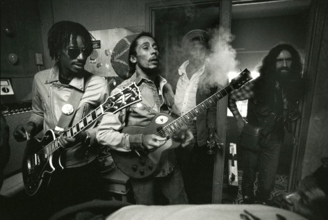 Bob Marley, Roxy Nightclub, 1979, Silver Gelatin Photograph