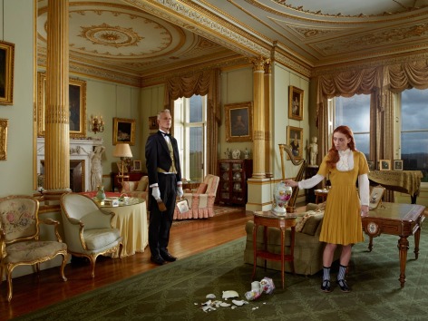 The Butler and the little Princess, 2014, C-Print