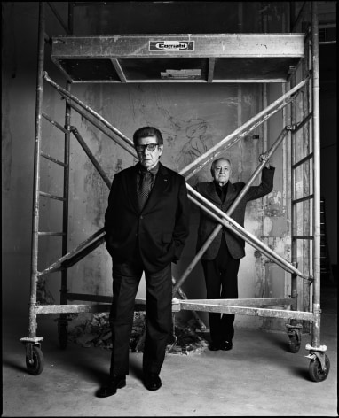 Yves Saint Laurent &amp;amp; Pierre Berge. Paris, 2003.