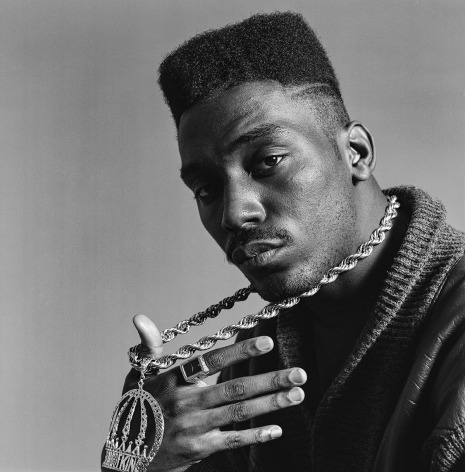 Janette Beckman, Big Daddy Kane, (with chain), New York City, 1988
