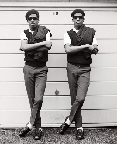 Rude boys Chuka &amp;amp; Dubem, London, 1981, Archival Pigment Print