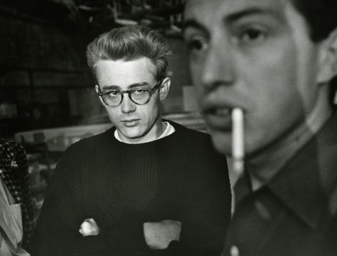 James Dean and Dennis Stock, 1955, Silver Gelatin Photograph
