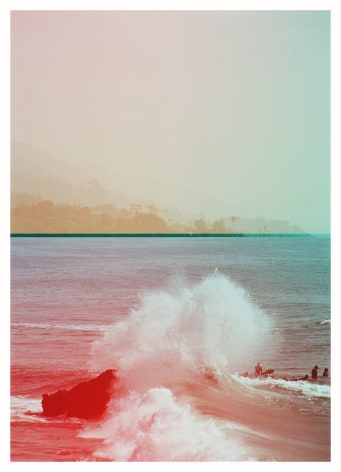 Water Explosion at Leo Carillo, 2020, Archival Pigment Print