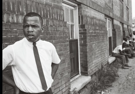 John Lewis, Chairman of the Student Nonviolent&nbsp;Coordinating Committee (SNCC), Clarksdale, 1963, Silver Gelatin Photograph