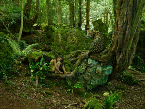 The Leopard Boy, India, 1912, C-Print