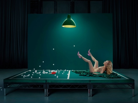 Mouse, Ping Pong Girl, 2016, C-Print