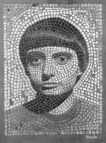 Mosaic Self-portrait, Paris, 1949, Silver Gelatin Photograph, Ed. 3/10