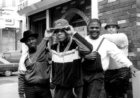 LL Cool J, with Cut Creator, E Love and B-Rock, Manhattan, New York, 1987, Archival Pigment Print