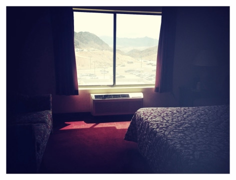 Hotel Room Outside Lake Mead, 2012, Archival Pigment Print