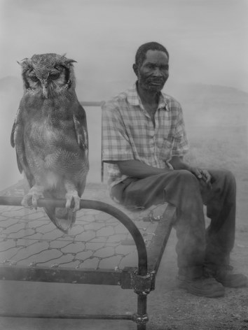 Patrick and Harriet on Bed, Zimbabwe, 2020, Archival Pigment Print