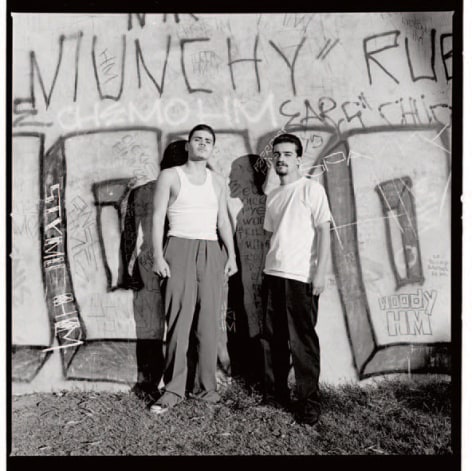 HM Gang members, El Hoyo Maravilla Gang, East Los Angeles, 1983, Archival Pigment Print