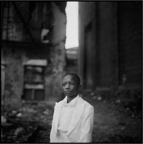 Boy in Church Clothes, Harlem, 1993, Archival Pigment Print, Combined Ed. of 20