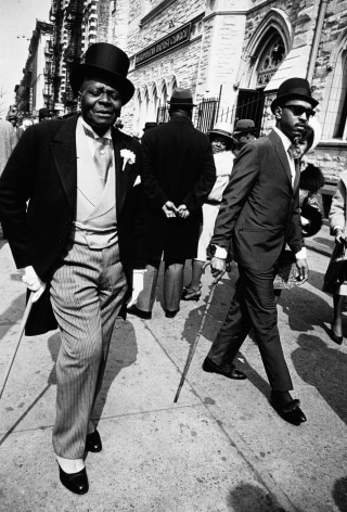 Easter in Harlem, Man in Spats,&nbsp;New York, 1970, Silver Gelatin Photograph