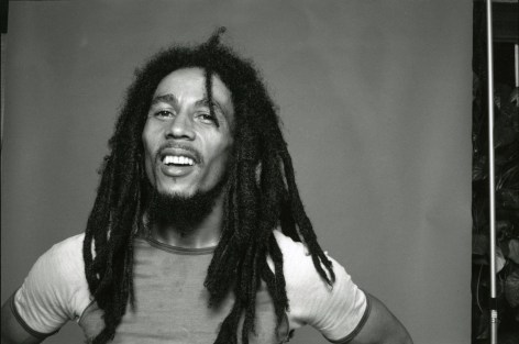 Bob Marley, (Smiling), Portrait Session, L&#039;Ermitage Hotel, Beverley Hills, 1978, Silver Gelatin Photograph