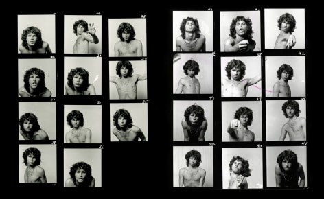 Joel Brodsky Jim Morrison, The American Poet (Contact Sheet), 1968&nbsp;&nbsp;&nbsp;&nbsp;
