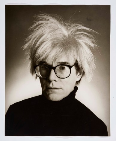 Andy Portrait 1, 1986, Silver Gelatin Photograph