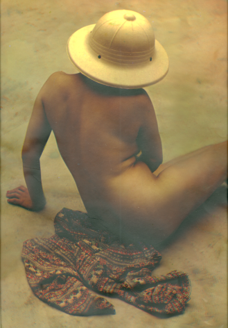 (Girl with Pith Helmet), c. 1938, Vintage Color Carbro Print