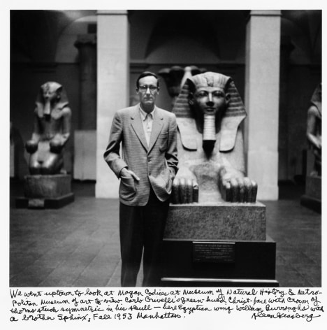 Allen Ginsberg, William S. Burroughs, Metropolitan Museum of Art, Fall, NYC, 1953