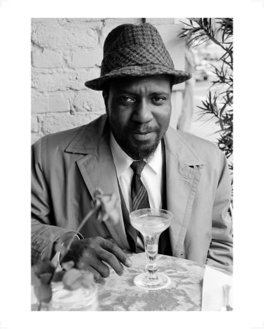 Thelonius Monk with Champagne Cocktail, San Francisco, 1961&nbsp;