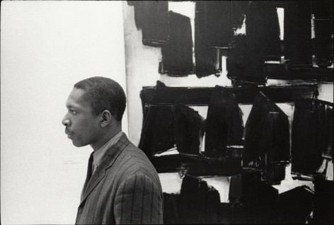 William Claxton, John Coltrane at the Guggenheim, New York City, 1960