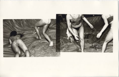 Mud Wrestling, 1979, Silver Gelatin Photograph