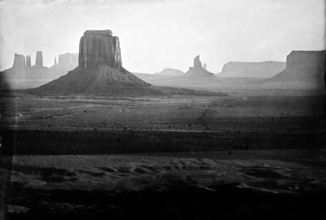 The Searchers, Monument Valley, 2014, Unique Collodion Wet Plate