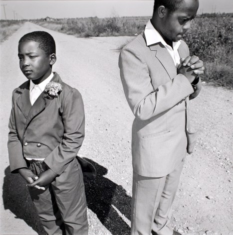 Brothers Going to Church, Tunica, Mississippi,&nbsp;1990, Silver Gelatin Photograph