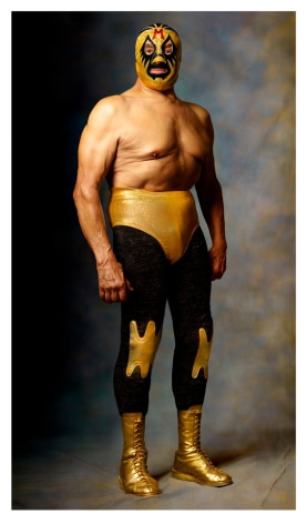 Mil Mascaras Gold, 2012, Archival Pigment Print