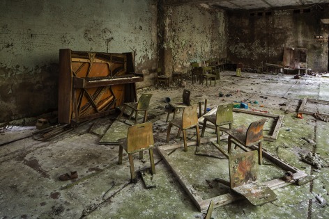 Chernobyl Exclusion Zone, Golden Rooster Kindergarten #1, 2013