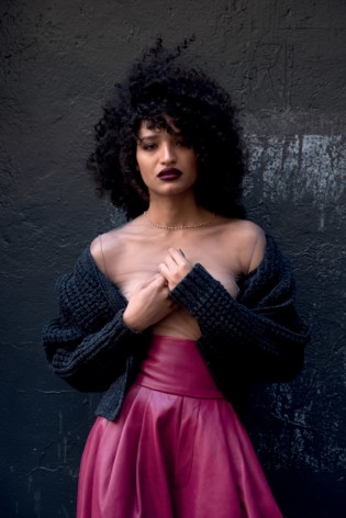 India Moore, transgender actor, &#039;Pose&#039; TV series, New York City, 2019, Archival Pigment Print