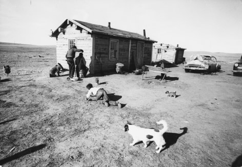 Pine Ridge Reservation, South Dakota,&nbsp;1963, Silver Gelatin Photograph