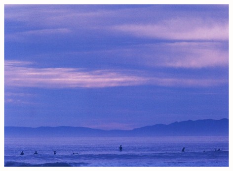 Purrple Rincon Lineup, 2023, Archival Pigment Print