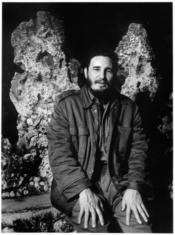 Fidel Castro, the man with rock wings, Havana, Cuba, 1963, Silver Gelatin Photograph, Ed. 2/20