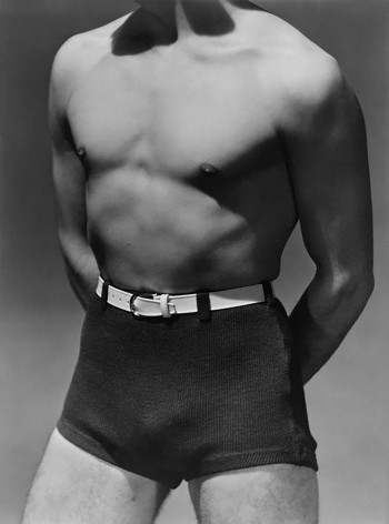 George Hoyningen-Huene, Horst Torso with Beach Wear, 1930