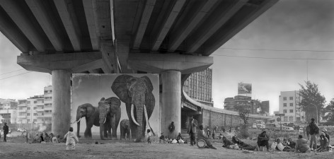 Underpass with Elephants (Lean Back Your Life is on Track), 2015