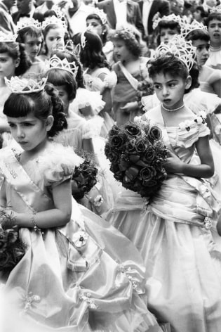 San Gennaro Beauty Queens, New York,&nbsp;1959, Silver Gelatin Photograph