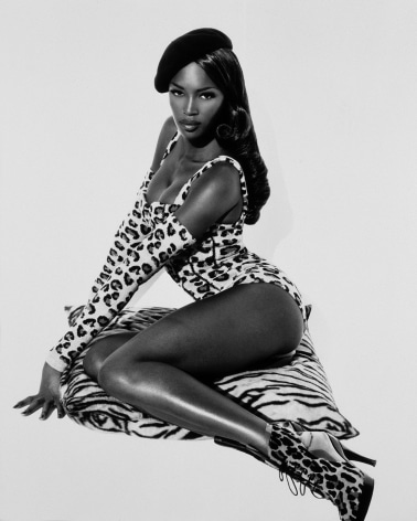 Naomi Seated, Hollywood, 1991, 24 x 20 Inches, Silver Gelatin Photograph, Edition of 25