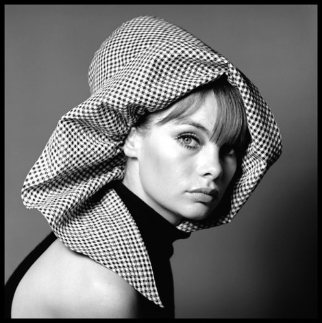 Jean Shrimpton, Checked Hat, 1963, Platinum Print, Ed. of 15