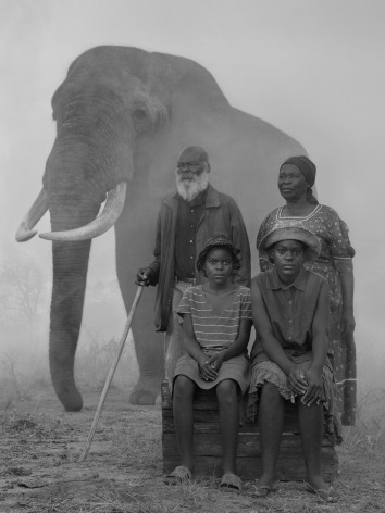 Chipangara Family and Mak, Zimbabwe, 2020, Archival Pigment Print