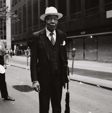 Gentleman on Fifth Avenue, New York City, 1997, Archival Pigment Print