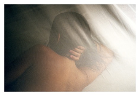 Maximilla in Mosquito Net Bed in Oaxaca, 2013, Archival Pigment Print